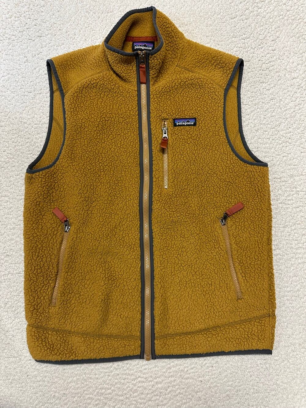 Patagonia Mens Retro Pile Fleece Vest Medium